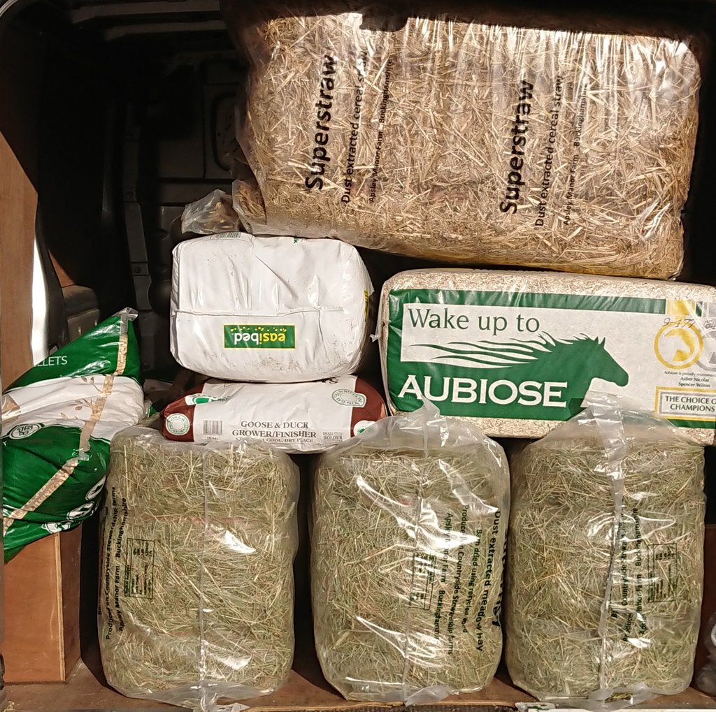 thefeedbin_LU2's tweet photo. ๐ฐ : #superhay #superstraw @AubioseBedding @PurePellets. ๐ฆ : @easibed @easichick #allenandpage #smallholder. Can you spot yours??? https://t.co/Y1IXnge3lL