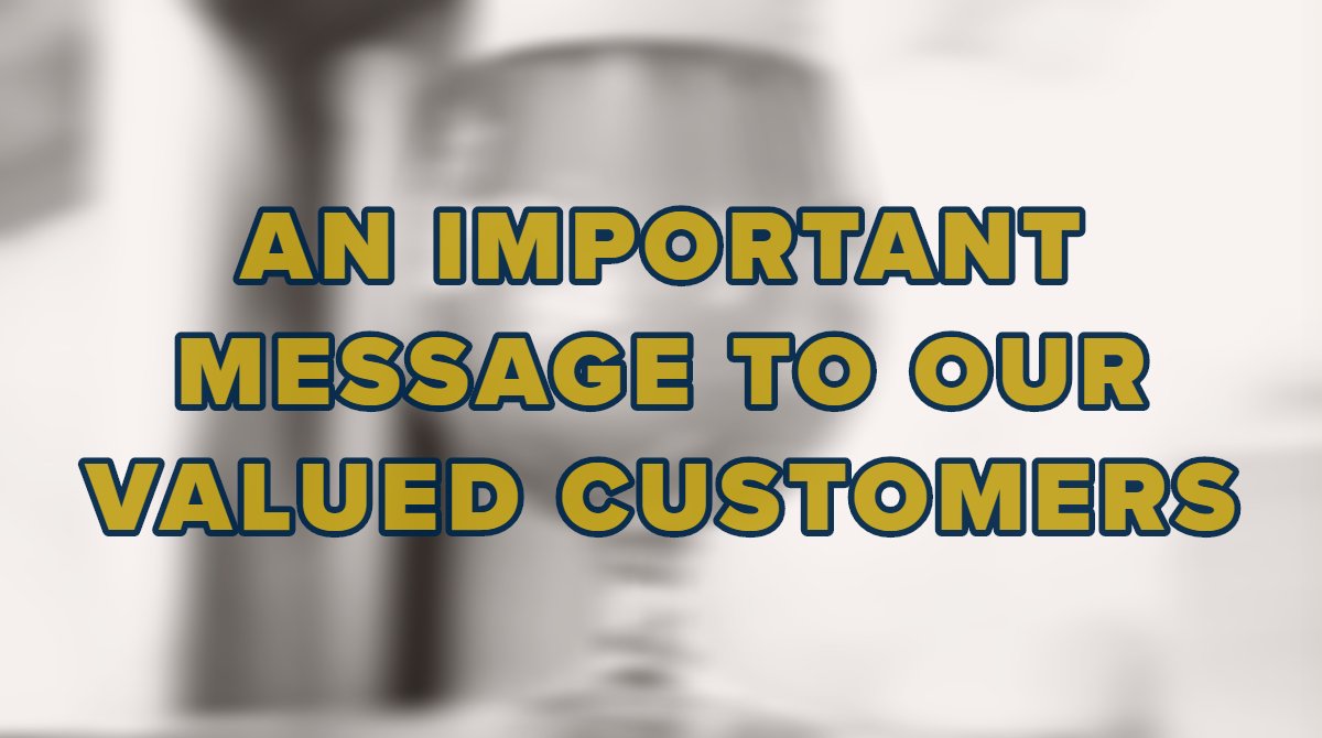 We unfortunately are issuing a voluntary product withdrawal of some of our beers that were canned in Aug &amp; Sept that have a harmless, yet, unpleasant taste and aroma. These products are simply not up to our high quality standards. Full statement here: bit.ly/2mTlG5X