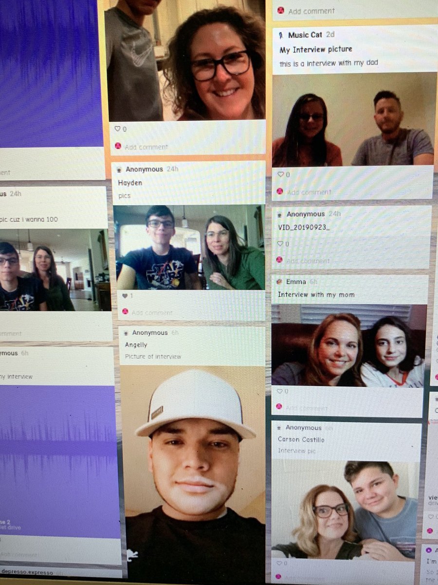mrskhangms's tweet photo. 7th STEM ELA students uploading their interview podcasts! #elevateGMS #gmsstem #OurHouseGMS @gcisdAVID https://t.co/LP889rnmwF