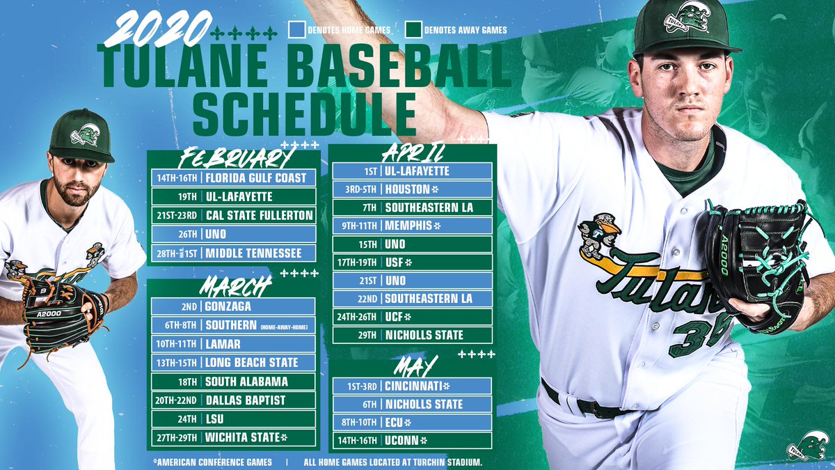 2020 Schedule Cougar Baseball Coogfans