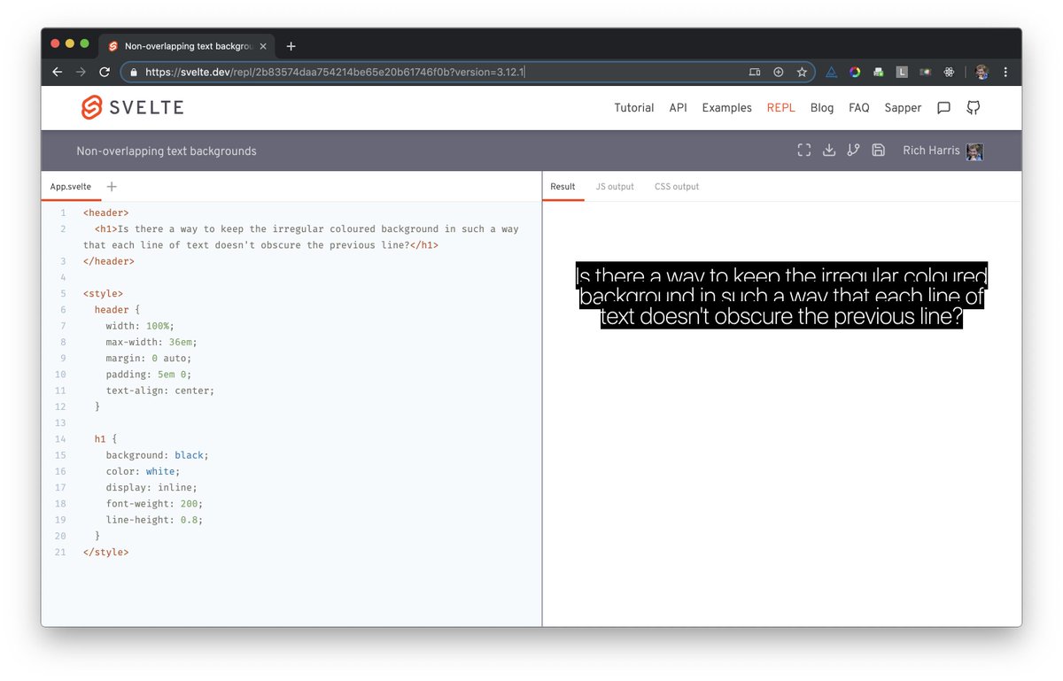 Rich Harris Pa Twitter Css Friends Is There A Way To Do