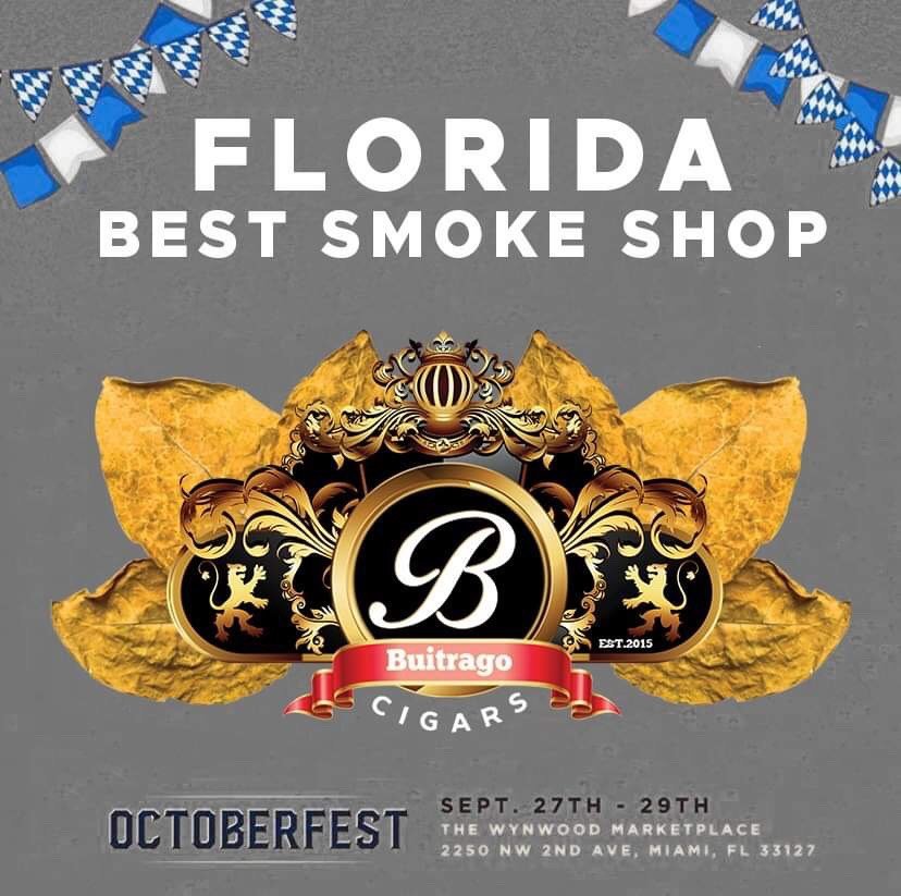 WynwoodSamAdams's tweet photo. It wouldn't be an Octoberfest in Miami without some cigars 😎⁠
⁠
Our friends at @buitragocigars offer fresh cigars and smoking accessories, so make sure to check them out at Wynwood's Octoberfest 🙌⁠ https://t.co/DXsyrivwXz