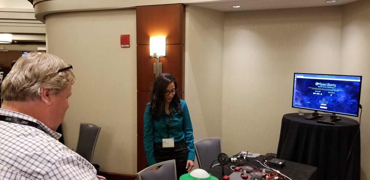 mgrygles's tweet photo. Cool demo #SpaceSentry #microservices #opensource using @OpenLibertyIO @MicroProfileIO by @IBMDeveloper Prashanth &amp; Frank @IBMMiddlewareUC #ApplicationModernization #ibmdeveloperchicago https://t.co/g6e0QrQU0O