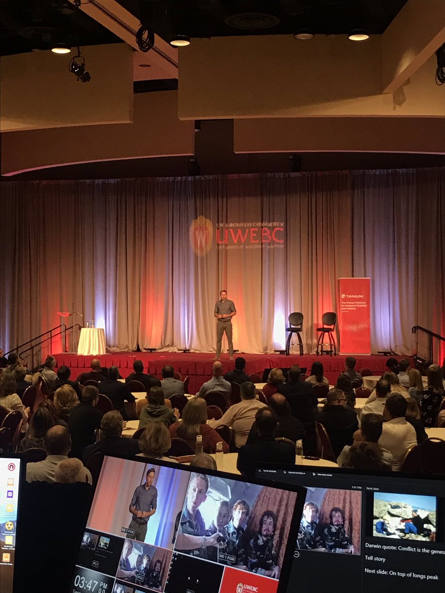 UWEBCweb's tweet photo. This guy knows adventure. We’re so excited to hear from @tommycaldwell1, #uwebc19 Closing Keynote! https://t.co/DhUCNpL9kW
