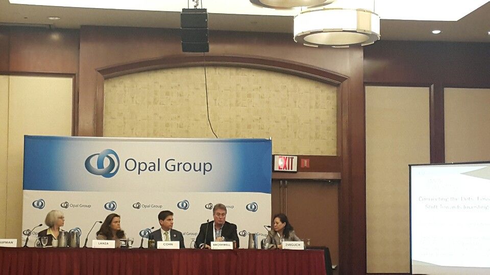 TheAsterClub's tweet image. #AsterClub through its Founder #LeahZveglich was at the #OpalImpactInvestingForum in NY. She shared her insights on how families are investing in environmental preservation while building an inclusive and circular economy.
