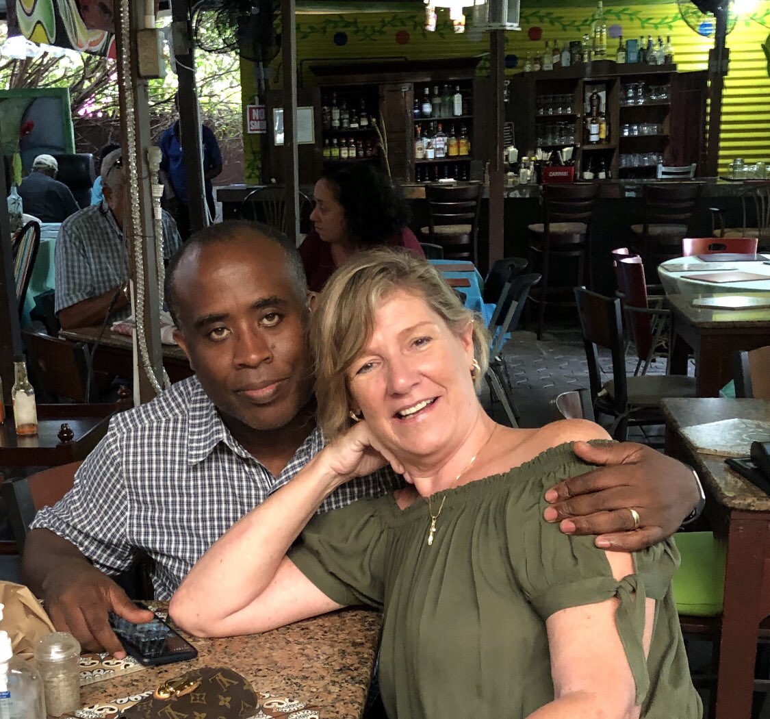 judzlanimac's tweet photo. He said no way was he coming to Jamaica &amp; not meeting me after becoming friends on Twitter. Today I had the pleasure of having lunch with my new little brother @Lloydie_D ..We formed an immediate bond and shared our pain over @Stacy_Suss ..We became friends for life!🙏❤️🤗 https://t.co/2n1MPwdBtB