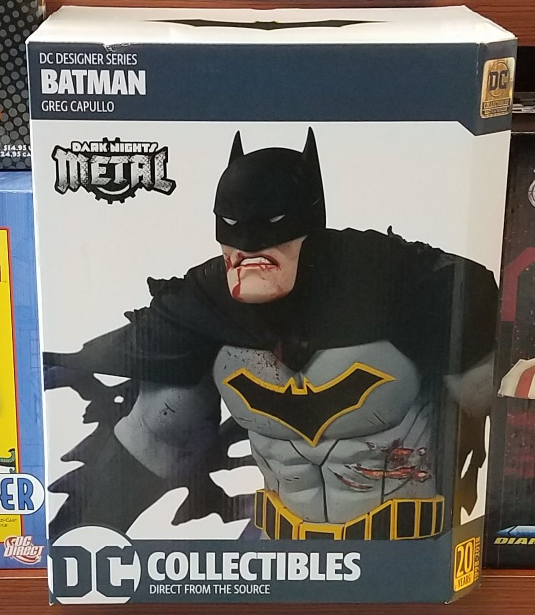 DC Designer Series Dark Nights Metal Batman statue
.
.
.
#dcdesignerseries #batman #gregcapullo #darknightsmetal #darkknight #dccomics #brucewayne #dccollectibles #directfromthesource #metalbatman #collectthemall #collectiblestatue #houston #comicbookstore #toyhunter