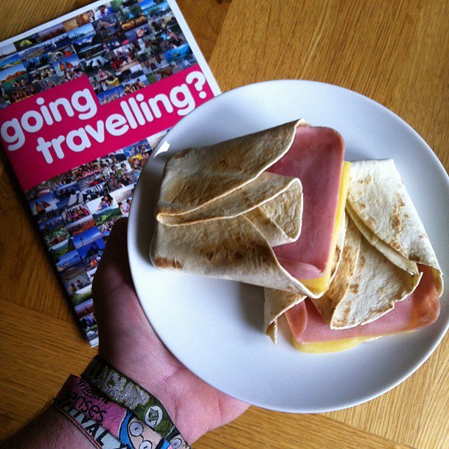 Ham and cheese wrappies for breakfast ️ #yum #food… lunchesanddinners.sargentorecipes.com/ham-and-cheese…