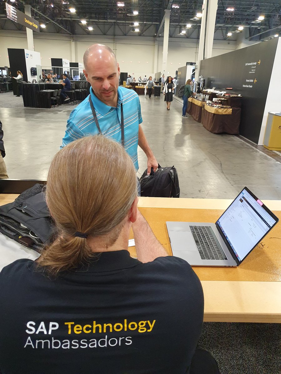 Come and meet SAP Technology Ambassadors at the Community Lounge at #SAPTechEd LV <a href="/andrewlunde/">Andrew Lunde</a>