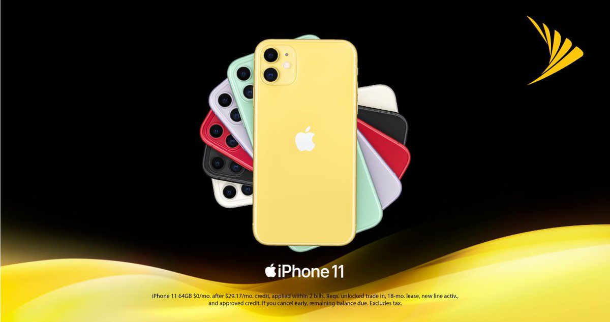 Make the Switch!!!!! Bring your number to Sprint in Dover and get the new IPhone 11 on us or 50% off with Eligible Trade-In and Sprint Flex Lease !!