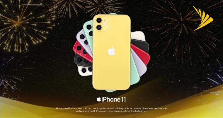 Sprint Sizzling Weekend .... Come on Down to your Dover Sprint Store for your Upgrade and get $150 OFF  IPhone 11 with eligible Trade-In.