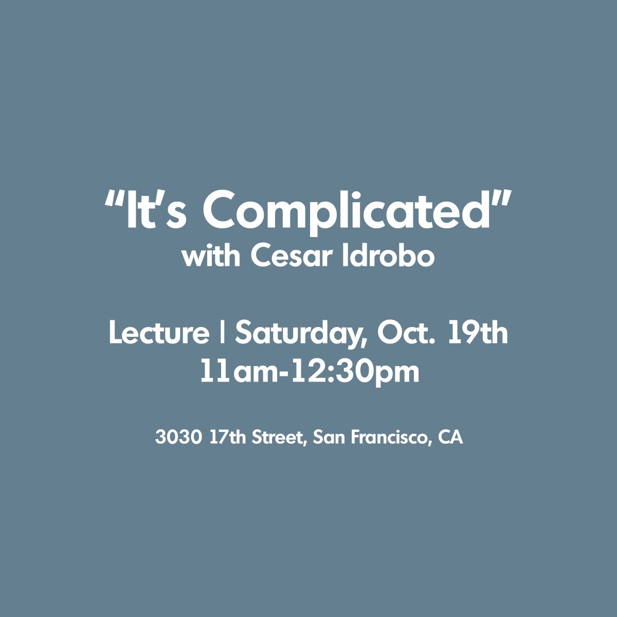 cosmomade's tweet photo. This year, we are partnering with Advanced Design to host one of their lectures for SQ1 CON 2019 - San Francisco. 

Tickets at https://t.co/8S58sHLjwi 

#cosmomade #fabricoverform #SQ1CON #sf #conference #industrialdesign #lifestyle #process #softgoods #productdesign #yeezy https://t.co/OFrQOkzEr0