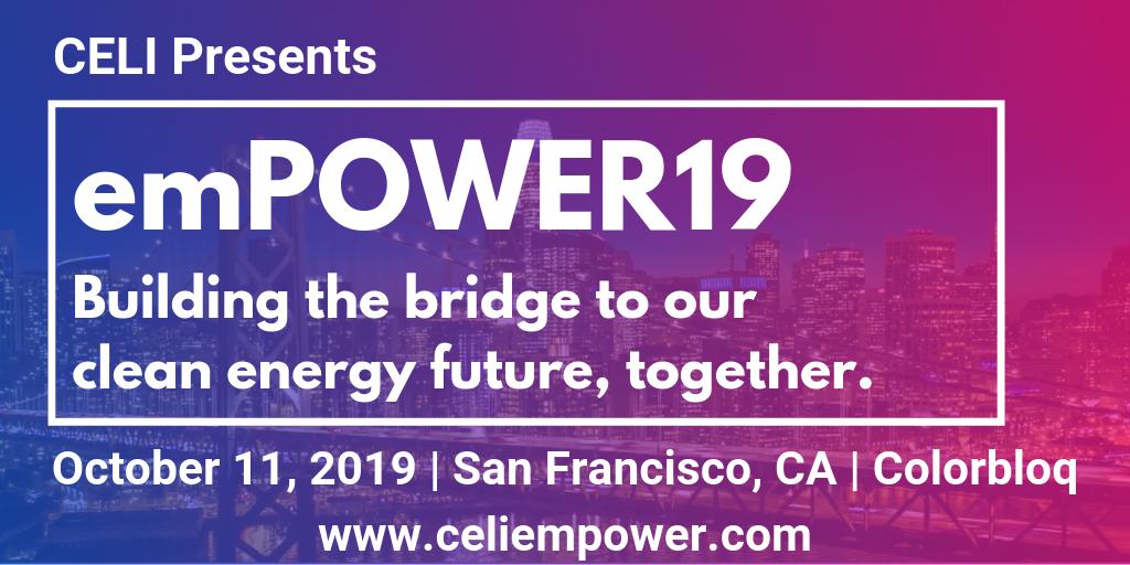 USF_ENGY's tweet photo. Are you a clean energy enthusiast from the Bay Area. If you are then what are you waiting for? Register right away for #emPOWER2019
Let’s build the bridge to a clean energy future, together! Register today at https://t.co/GHX6RQqFvx
#cleanenergy #cleanenergyfuture #usfengy https://t.co/SSQanSgxf0