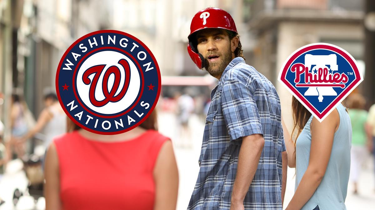DraftKings's tweet photo. The Nationals have eliminated the Phillies from the postseason.

Sometimes the grass isn’t greener on the other side of the division... https://t.co/5q2nl7ySzL