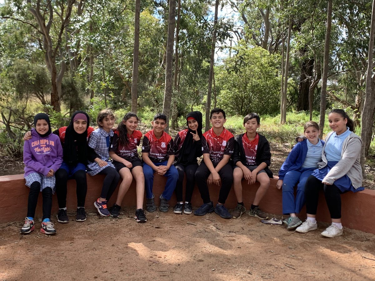 5/6C enjoying hanging out in the outdoor yarning circle. A great way to use their extra playtime earned from being safe respectful learners in the hall during assembly last week <a href="/VillawoodEastPS/">Villawood East</a> . Thank you Mr Sergio for painting. It looks great!