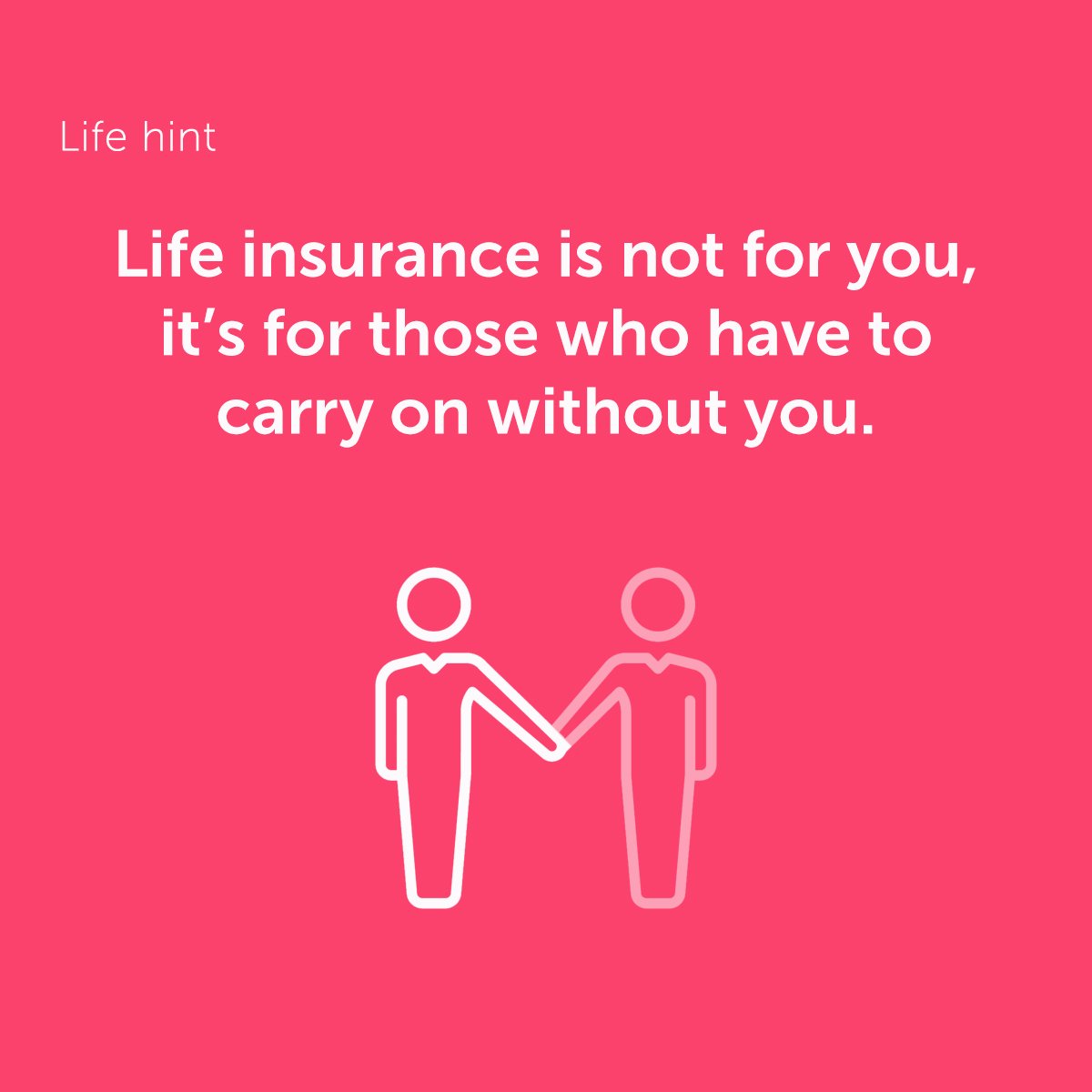 JenniferMessing's tweet image. The bottom line: life insurance isn’t for YOU! It’s for THEM! If protecting your loved ones financially is a priority, then getting life insurance is an easy step in accomplishing that. It means they would be OK financially if anything were to happen to you. #LIAM19