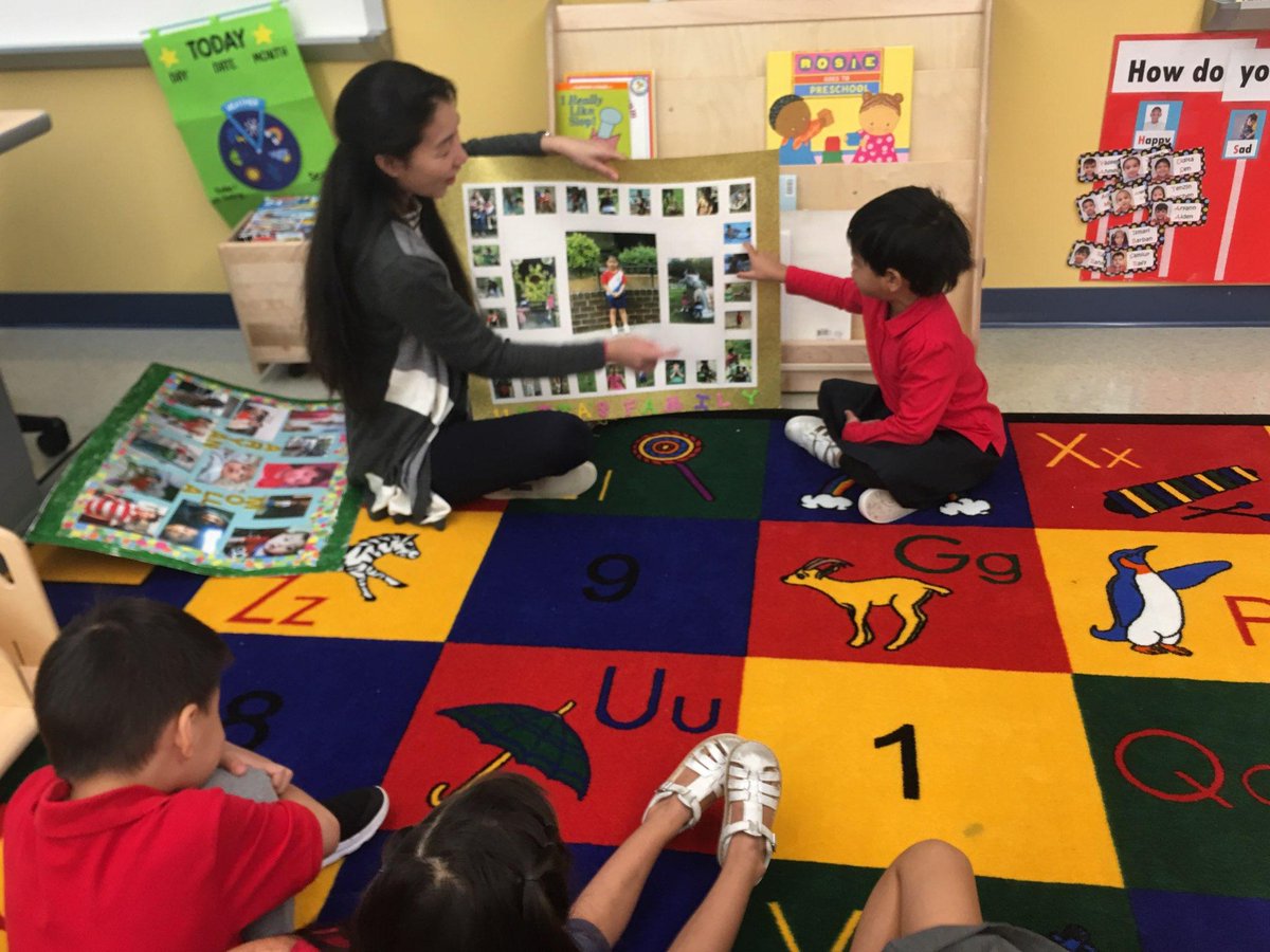 Today in school, we had the opportunity to present our family collage. We had a great time learning about our friends in our community, their families, and their culture ❤ @30Q398