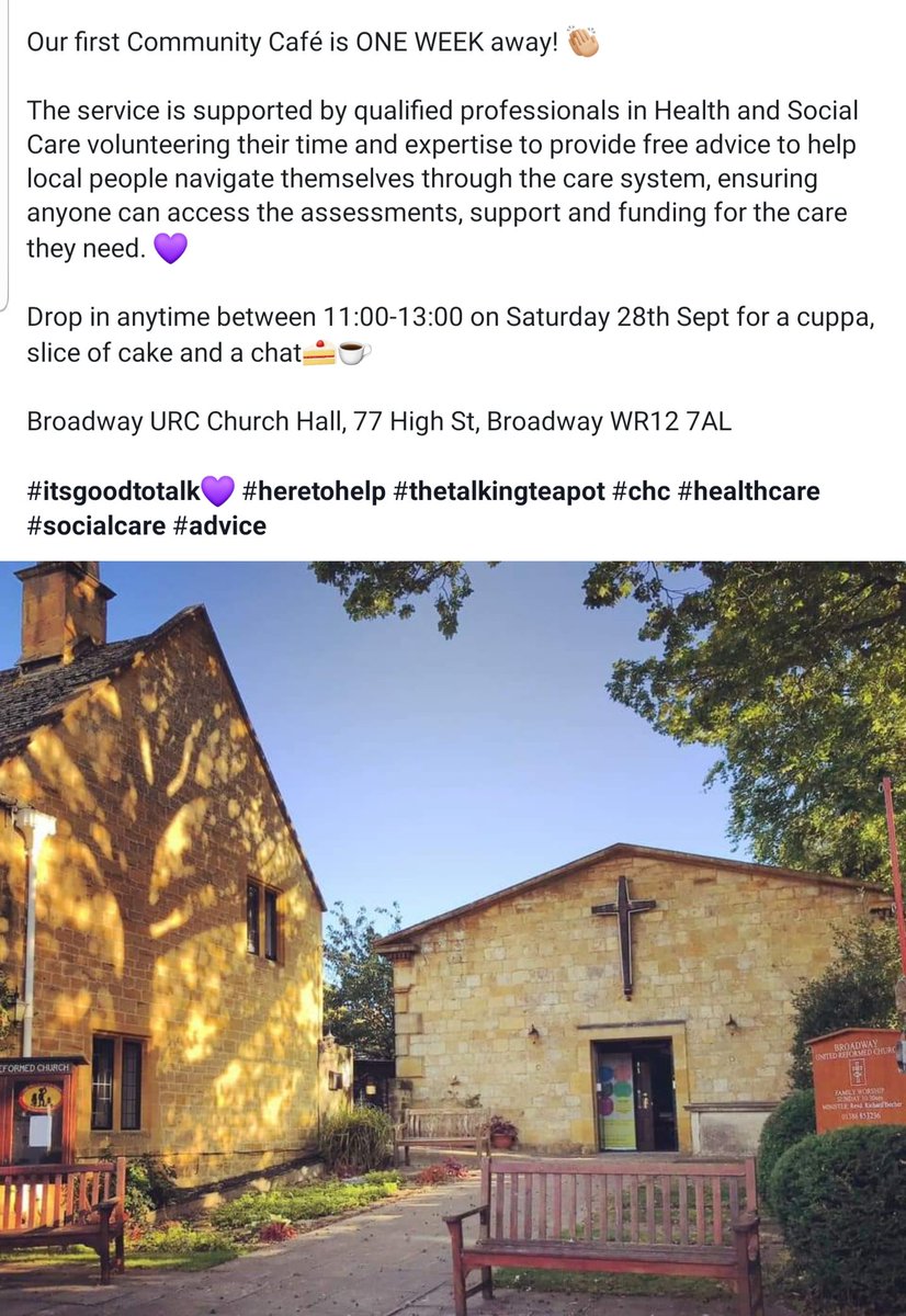 talking_teapot's tweet photo. @broadwaynewslet It's less than a week now! It would be great to spread the word about this event and the services The Talking Teapot can offer. We are right on your doorstep in Broadway so please pop by and say hi. https://t.co/reYyLmitiV