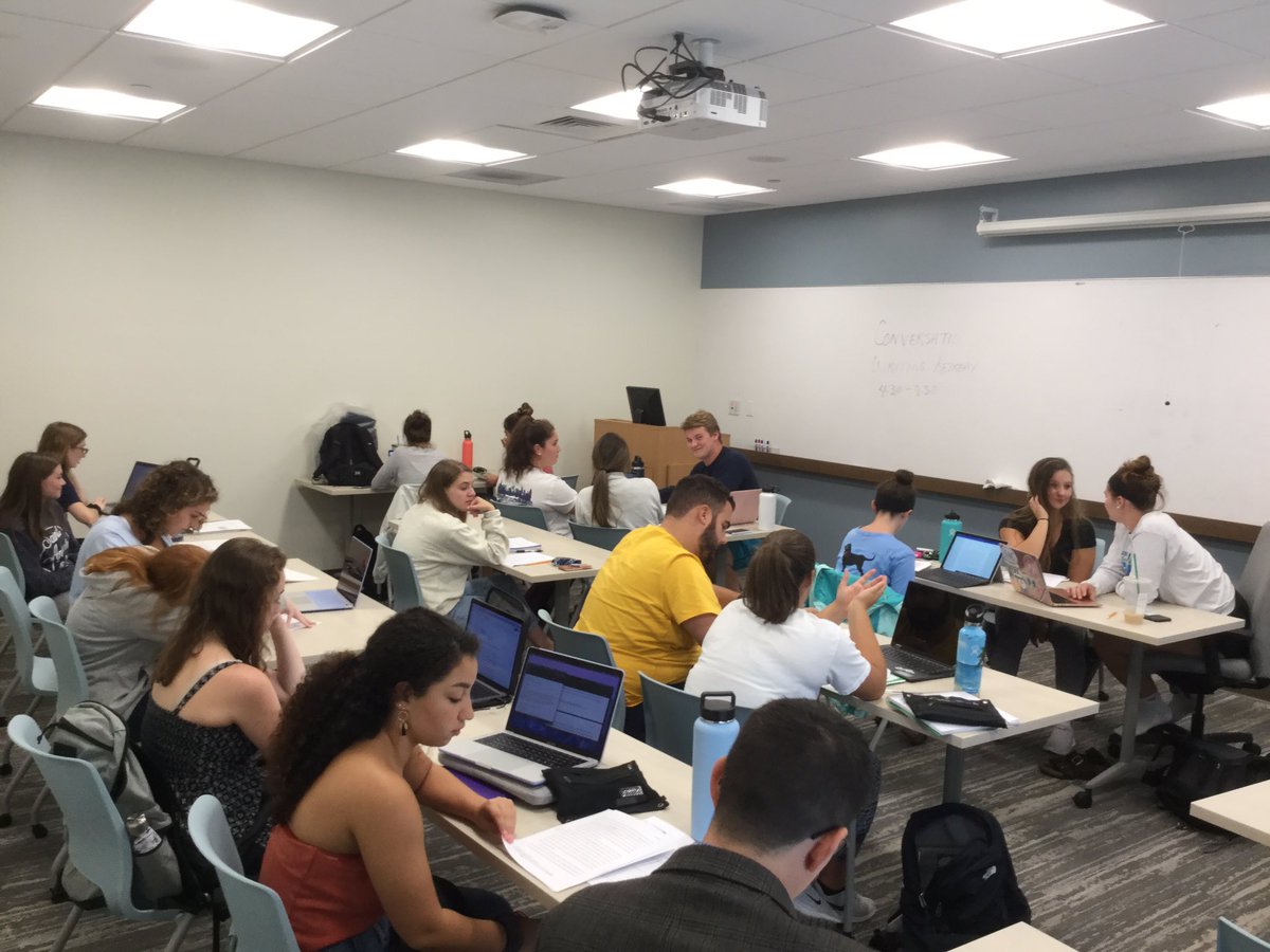 AnselmianARC's tweet photo. Writing Retreat going on in the ARC Classroom! https://t.co/TrzpuLGBfY