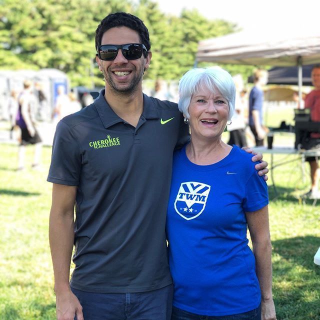 marcpelerin's tweet photo. Thanks to my momma-dukes for repping #TrainwithMarc at the Cherokee Challenge! https://t.co/kj5e59vrfL https://t.co/72BtIGF7lc