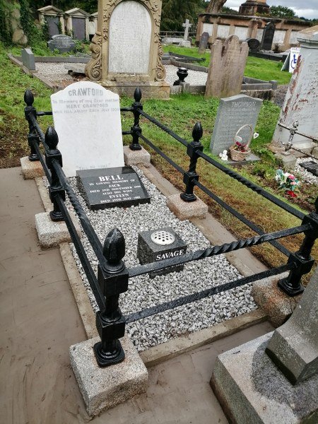 Now that's what we call a BIG transformation #wetidygraves #graverenovations #graverestoration #restoringgraves #ballylesson Tel 07718282816 for more information. All kinds of restoration work completed on a loved ones grave.