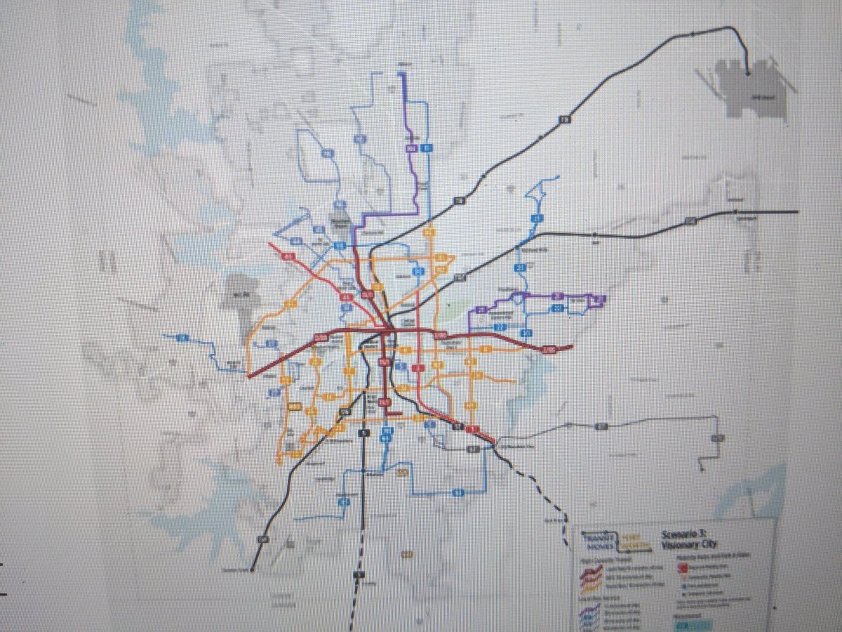 Fort worth bus schedule map