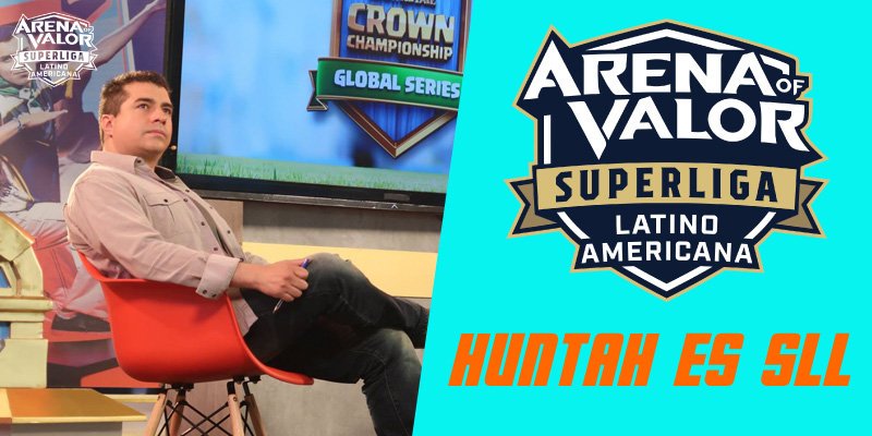 Amigos amigas, les presentamos al primer caster para el Split de Primavera, su majestad <a href="/TheGameHuntah/">TheGameHuntah</a> ! Una de las personas con más experiencia en videojuegos e esports en Chile y Latam.

@FichajesAoVLAT <a href="/ArenaofValor/">Arena of Valor</a> #aov #esports <a href="/ArenaofValorSPA/">Arena of Valor ❁</a> <a href="/AovComunidad/">DIOS, PATRIA, FAMILIA Y LIBERTAD ❤️</a> <a href="/Promo_eSport/">Promoción Esports</a>