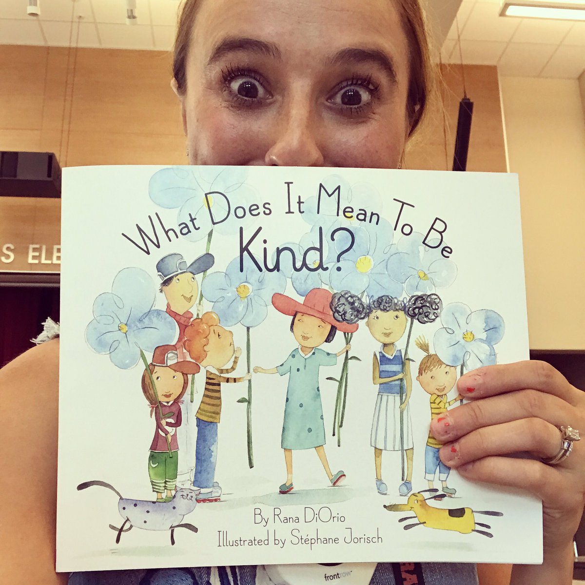 Hey teachers, parents, &amp; guardians🗣🎉 If you haven’t had a chance to share this book by <a href="/ranadiorio/">Rana DiOrio</a>, with your child, you’re missing out!! 🙌🏽🌈❤️Thank you <a href="/Scholastic/">Scholastic</a> for bringing this gem into my class’s life! ✌🏽💜🐯🌻 <a href="/mbeninga/">Melanie Beninga</a> <a href="/principalwch/">WestCypressHills El</a> #kindnessmatters #bekind