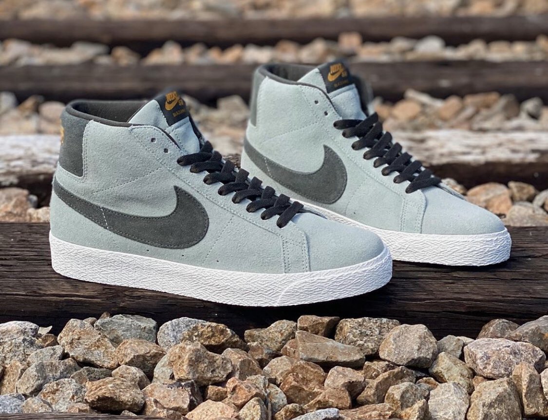 nike sb zoom blazer mid sequoia