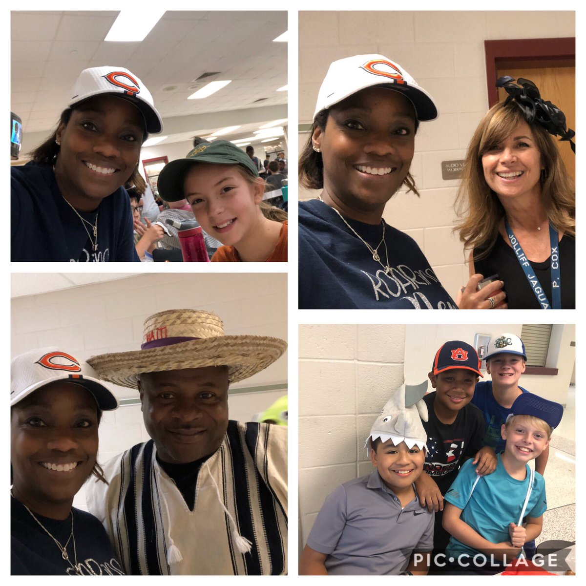 JolliffMiddle's tweet photo. Tuesday is a wrap and HAT DAY was a blast! #jampumpedup #teachersinhats😊 #creativekids💙 https://t.co/2zpgAttsB6