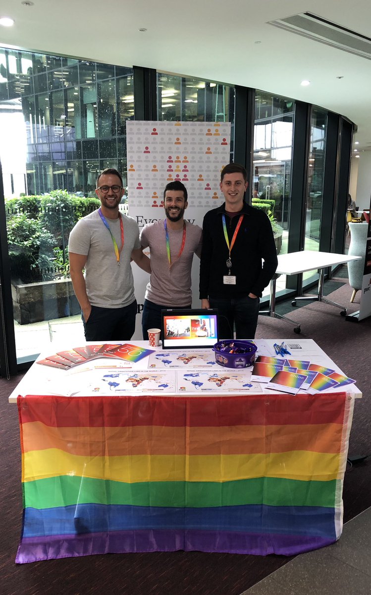 Was proud to support @PwC_UK #EverydayInclusion today with my amazing colleagues from @ShinePwCUK So blessed to work for such an open, diverse and inclusive workplace #pwcproud #shineuk #lgbt