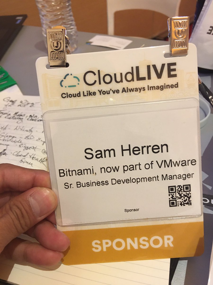 realSamHerren's tweet photo. Ain’t no party like an @vmware #CloudLIVE2019 party! https://t.co/urMOYHxHKn