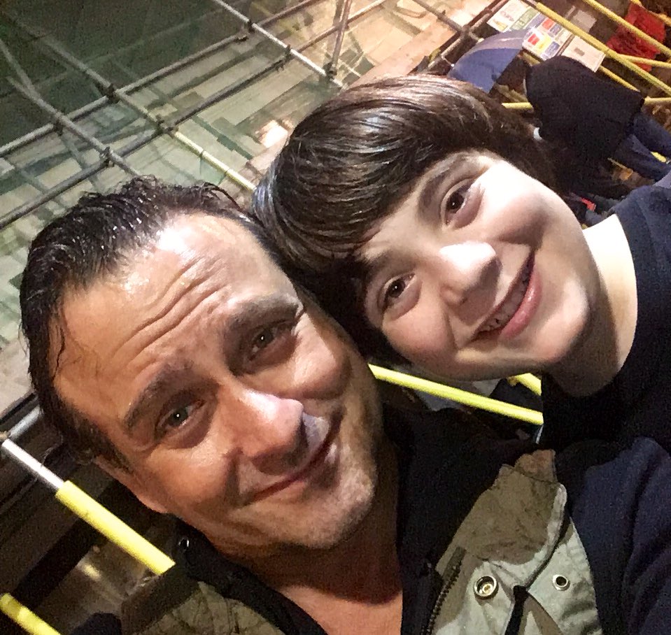 timhowar's tweet photo. Just saw the most fantastic show tonight starring my mate Nicholas Antoniou-Tibbitts who was astounding and soooo cool as Adrian Mole! @AdrianMoleUK #adrianmoleuk #topturn https://t.co/KPoIgZGAlY