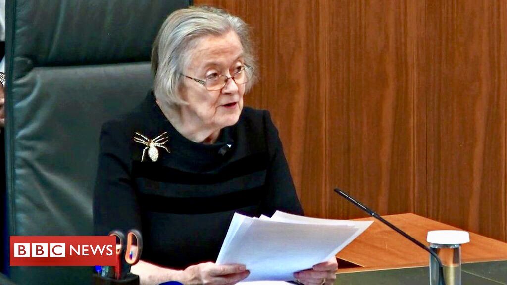 MissBigelow's tweet image. It’s been a rather Shakespearean day here, and across the pond, for two political doppelgängers faced down by female leaders wielding only a gavel &amp;amp; a spider brooch. “Weaving Spiders Come Not Here.” #NancyPelosi #LadyHale