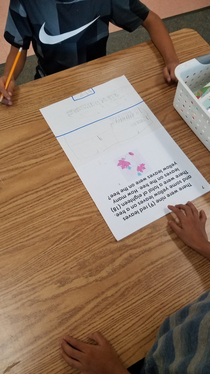 daiglesdelights's tweet photo. Today students worked collaboratively in groups to solve story problems using at least 2 strategies. Each person had a job in their group: story problem reader, strategy solver and checker. Love seeing all students engaged and working hard! #studentengagement @HodgeRoadES https://t.co/NUY6ImSZie
