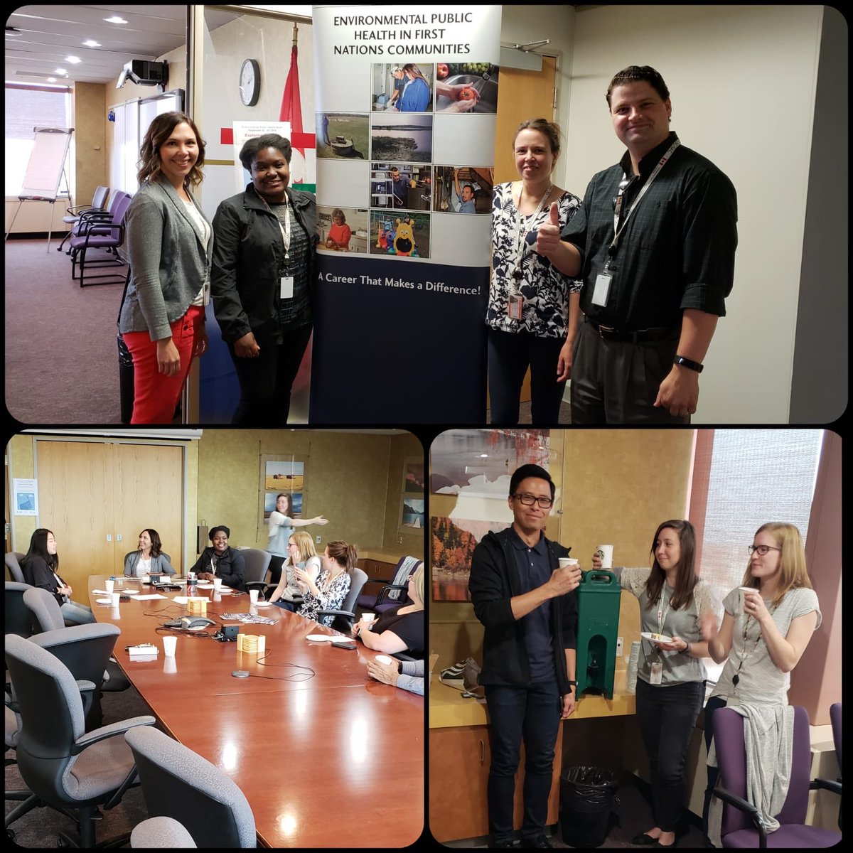 Our Federal Zone members celebrated EPHW with coffee and treats for EPHOs and support staff. #fedzone #ephw2019 #coffee #ephos #brendan