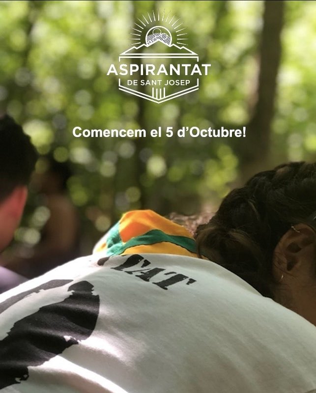 Comencem el dia 5 d’Octubre. No hi faltis! #aspirantat #primerdia