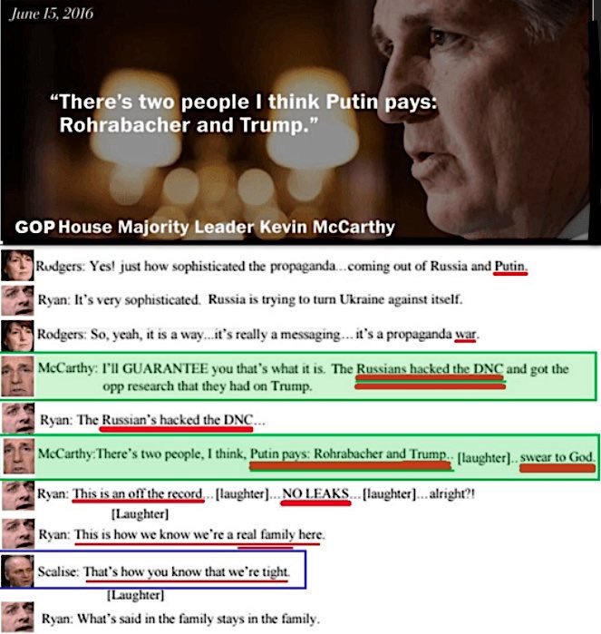 To see Kevin McCarthy still covering for Trump's treason is sickening.Trump is Putin's dangerous puppetSpreading coronavirus & bounties on our soldiersRead every word on the image below