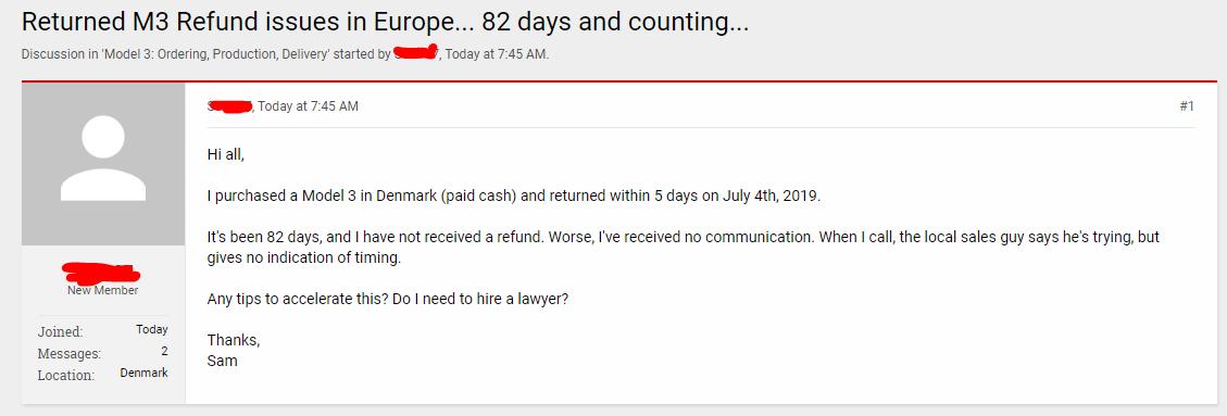 PlugInFUD's tweet image. i shoulda hired an intern to assign to TMC duty before I went on sabbatical from $tslaq. yall are slippin up and missing plenty of sales and service gems.

#TeslaRefundissues

$tsla