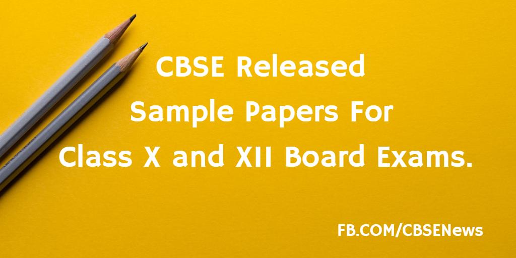 AllCBSENews's tweet image. ✅#CBSE Released ❝Sample Question Papers❞ for Class X and XII | Download Sample Papers Right Now | #CBSENews #CBSESamplePapers 📰💯
📁Class X — bit.ly/2mwkmGd
📁Class XII — bit.ly/2mztQAe