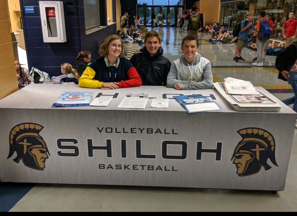 arymcayag's tweet photo. So proud of our ARYAG students @ShilohChristian for participating in #NationalVoterRegistrationDay! https://t.co/LrGR27qYl8