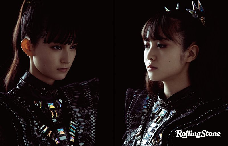 Unofficial Babymetal News Babymetal Is Featured In Rolling Stone Japan Vol 8 Releases Sep 25th 22 Pages Poster Interview And Photoshoot With Su Metal And Moametal Interview With Kobametal Interview With