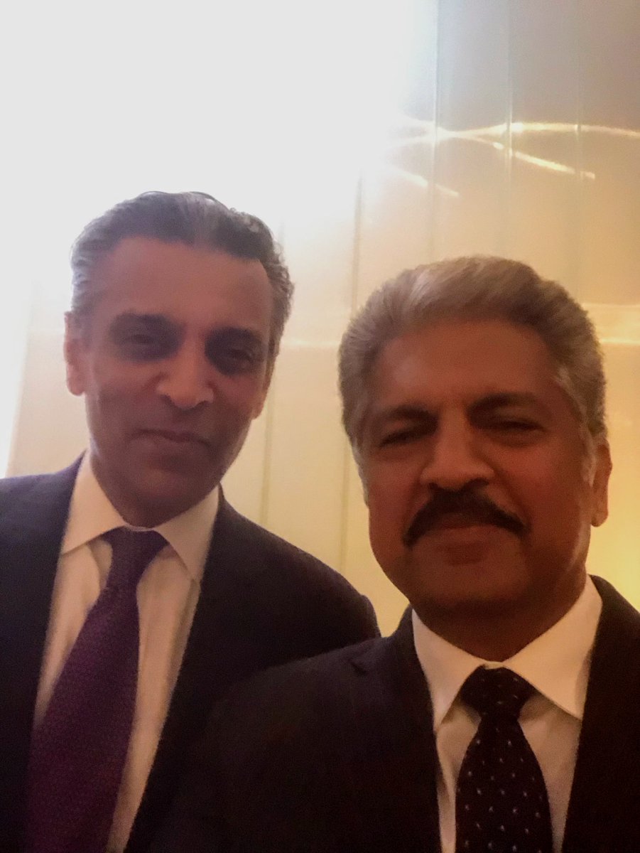 Mike Bloomberg hosted dinner tonight as the opener to the Bloomberg Forum. Was delighted to meet Raj Subramaniam, who was appointed President of Fedex in February. He’s not been talked about much in India but deserves our applause &amp; pride. One more global Indian-origin CEO!