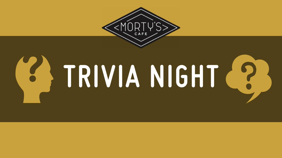 You're invited to attend Trivia Night <a href="/mortyscafe/">Morty's Cafe</a> inside <a href="/USUBlueSquare/">BLUE SQUARE</a> with Q92.2's DJs on Wednesday, Sept. 25, from 6 p.m. to 8 p.m.

Enjoy some #FactualFun with a chance to win Morty's Cafe gift cards!

#WinnerWinnerBurgerDinner #TriviaNightAtMortysCafe #DinnerWithDJs