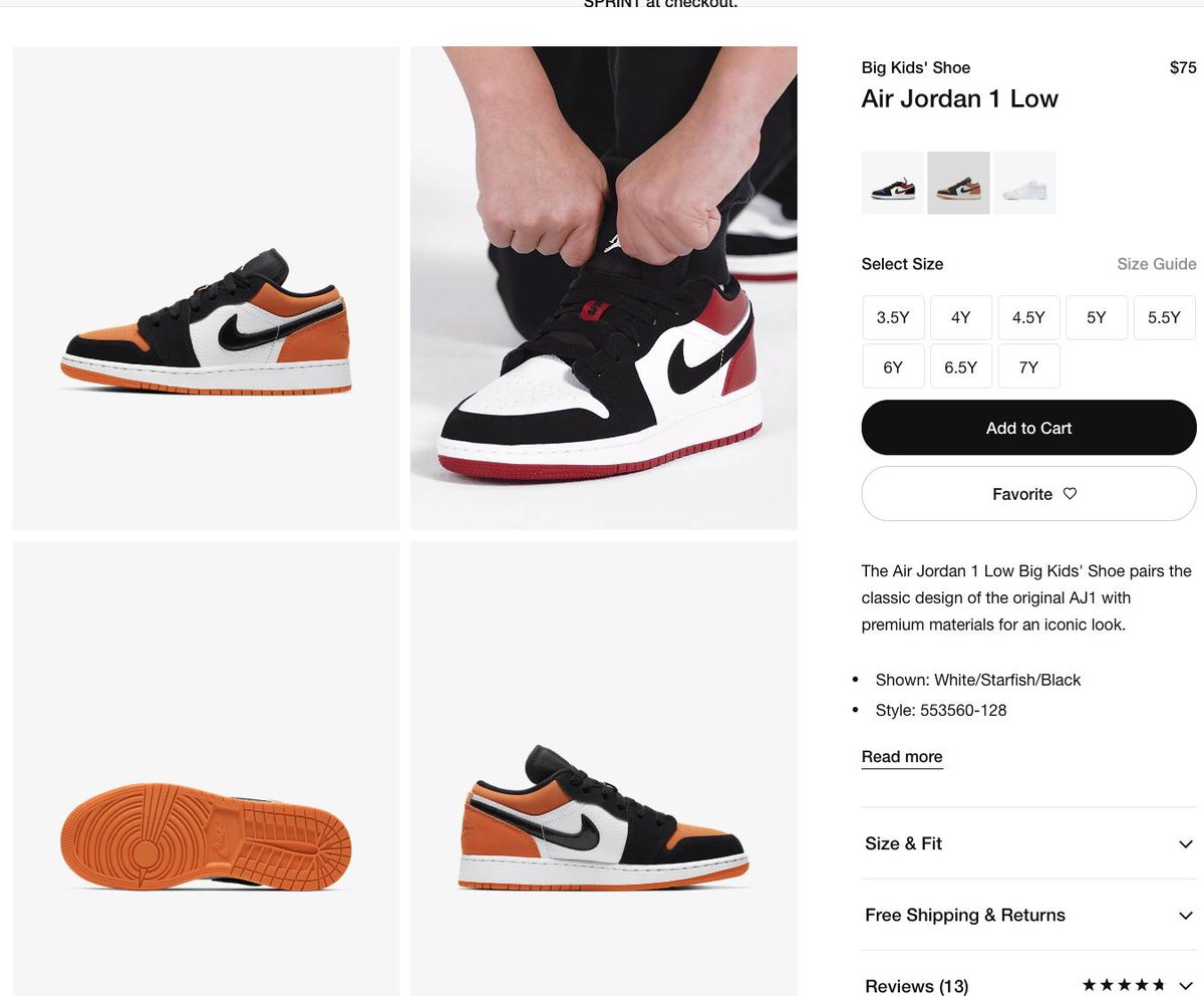 jordan 1 low shattered backboard gs