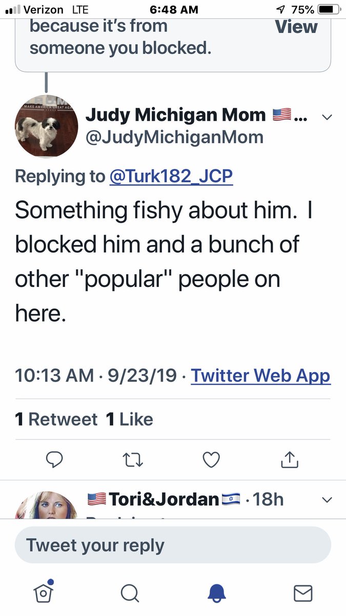 FAKE MAGA Alert. @judymichiganmom reports MAGA accounts to try and get them suspended. She reported me the other day which got me thrown in Twitter Jail. She also has bragged about blocking “popular MAGA” accounts. Beware of her she’s a snake in the grass.