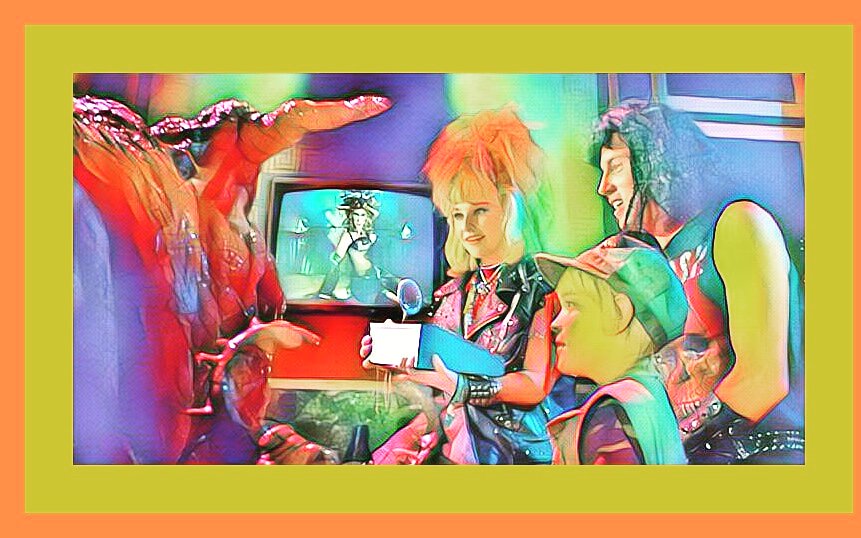 Terrorvision features rad punk rock/metalhead valley teens & their militant little brother teaching a one eyed slime monster from space about pop culture - like, totally, fer sure! 
⭐
buzzsprout.com/104713/1750900…
⭐
#terrorvision #dianefranklin #jongries #chadallen #horror