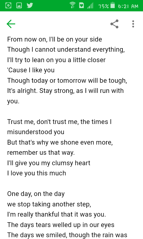 amSASIPA's tweet photo. [TRANS] '좋아/Like' #RunningManFanMeeting #Running9 Theme Song🎊

🔗: https://t.co/Fwl5stvu29

trans by @amSASIPA
PLEASE DO NOT EDIT OR TAKE OUT
Any errors, please let me know

#JeeSeokjin #YuJaeseok #KimJongkook #HaDonghoon #SongJihyo #LeeKwangsoo #YangSechan #RunningMan #런닝맨 https://t.co/YfXUV69KtM
