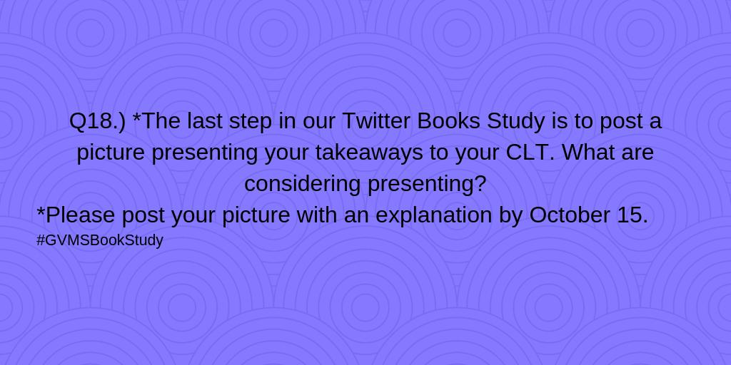 GVMS Book Study tweet media
