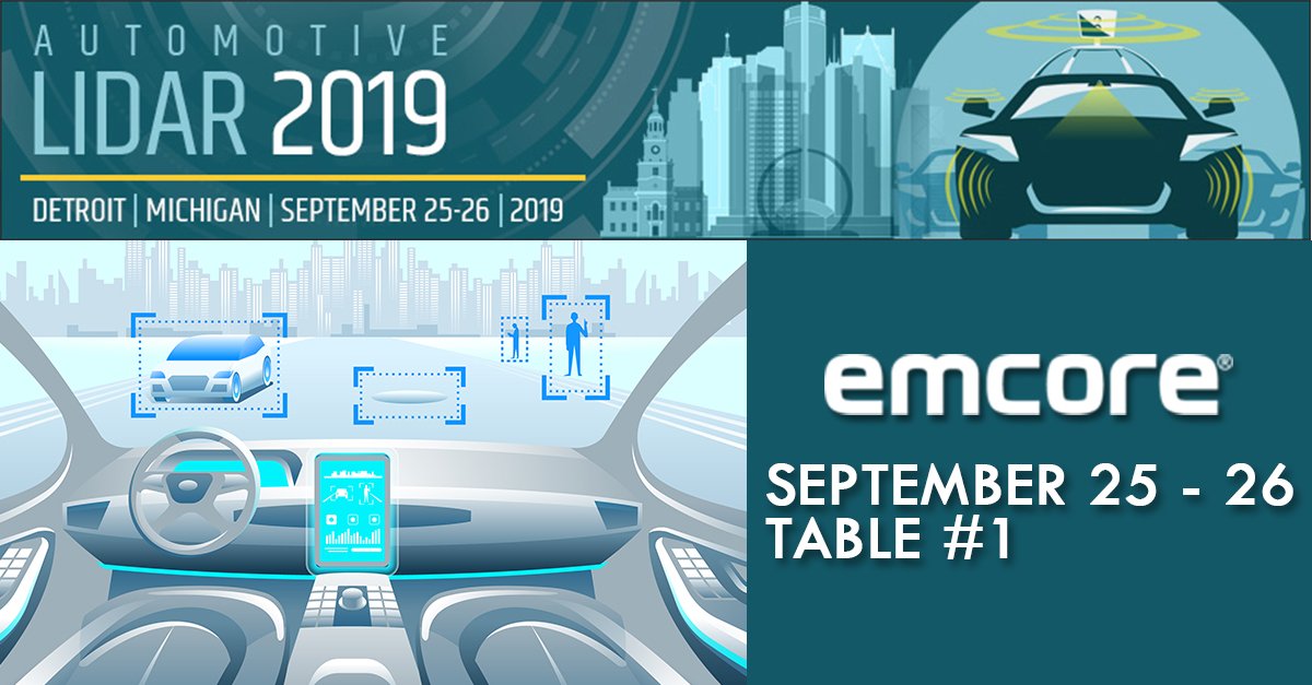 This week EMCORE will be exhibiting at #AutomotiveLiDAR 2019 for the first time! Join us on the show floor at table 1 to learn about our products for the #autonomousdriving market. → automotivelidar.com/index.html